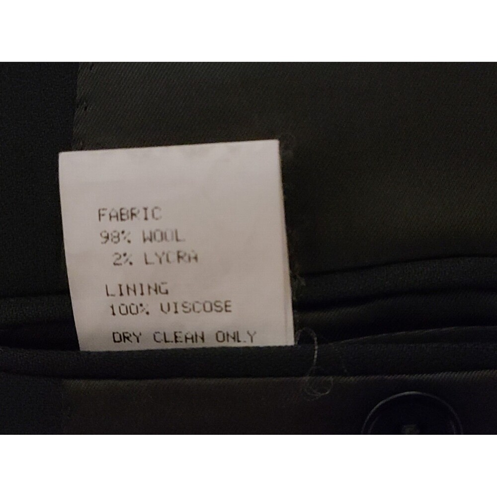 Roberto Villini Mens Wool Blend Blazer Jacket 42L Gray 3-Button SK Famous Brands - Picture 7 of 7